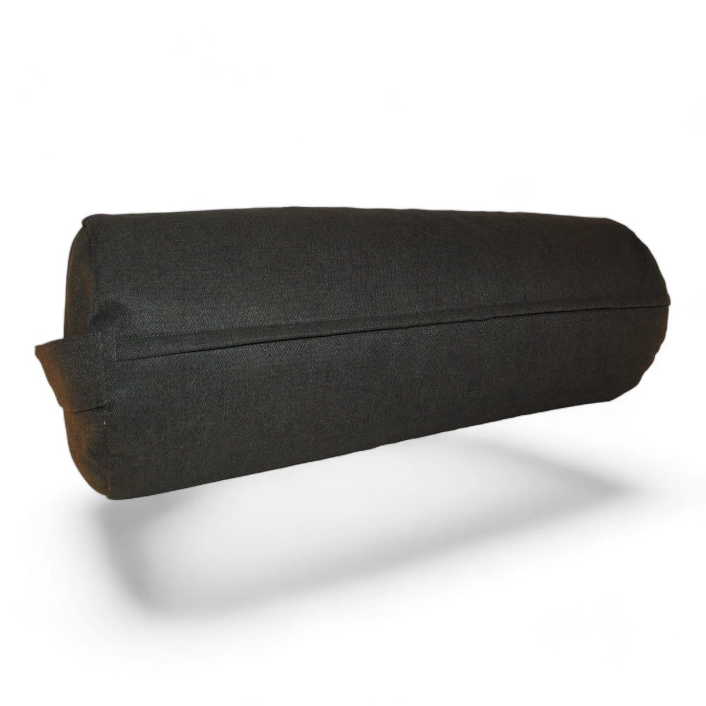 Bolster Yoga Lino Afelpado - Gris Grafito