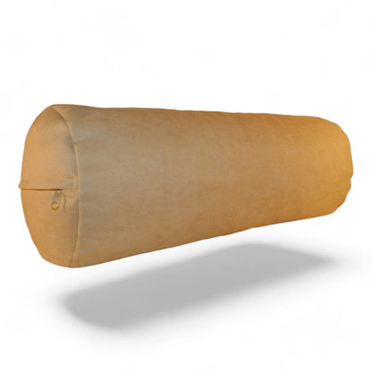 Bolster Yoga Lino Afelpado - Crudo